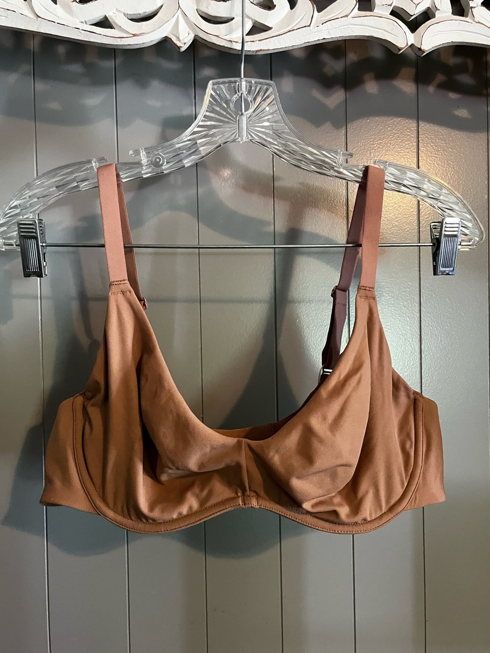 Inlyric scoop bra gravel beige new with tags